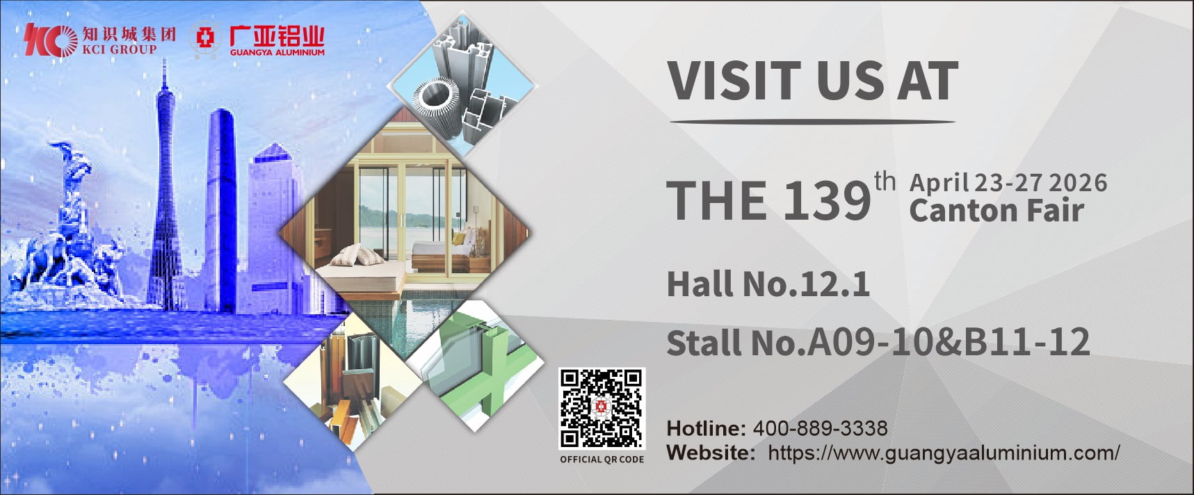 Welcome to 139th Canton Fair in Guang Zhou  from April 23rd -27th,2026