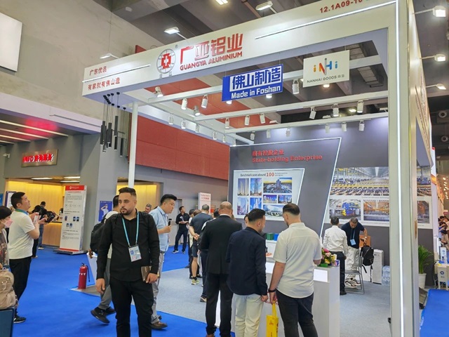 A Guang Ya Aluminum apareceu na 137ª Feira de Cantão, e a expansão internacional da marca continua!